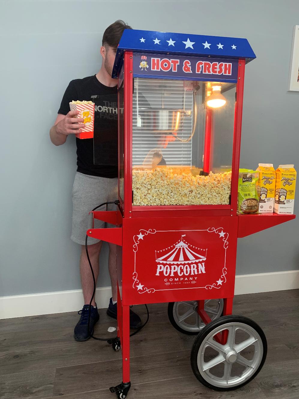 popcorn machine hire essex